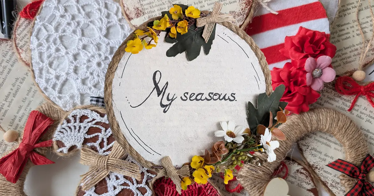 Ručně vytvořené logo MySeasons